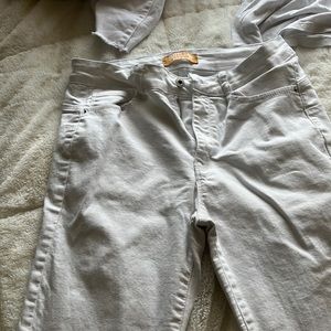 White jeans